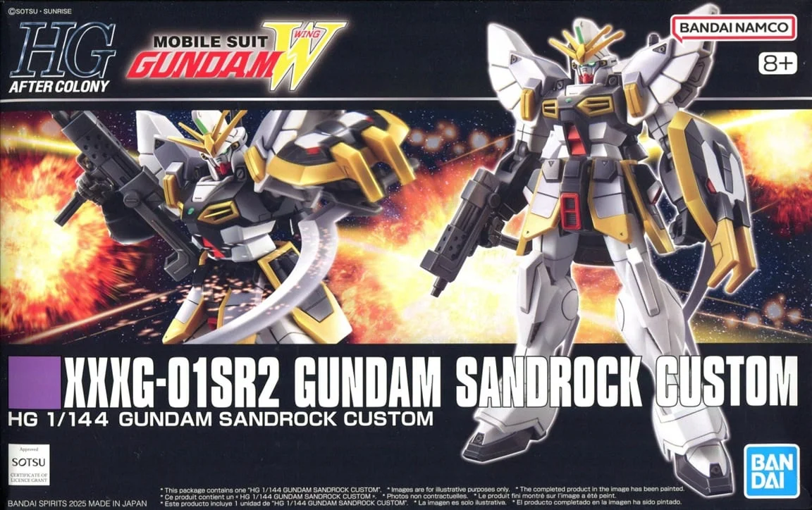 GUNDAM - HG 1/144 Gundam Sandrock Custom - Model Kit